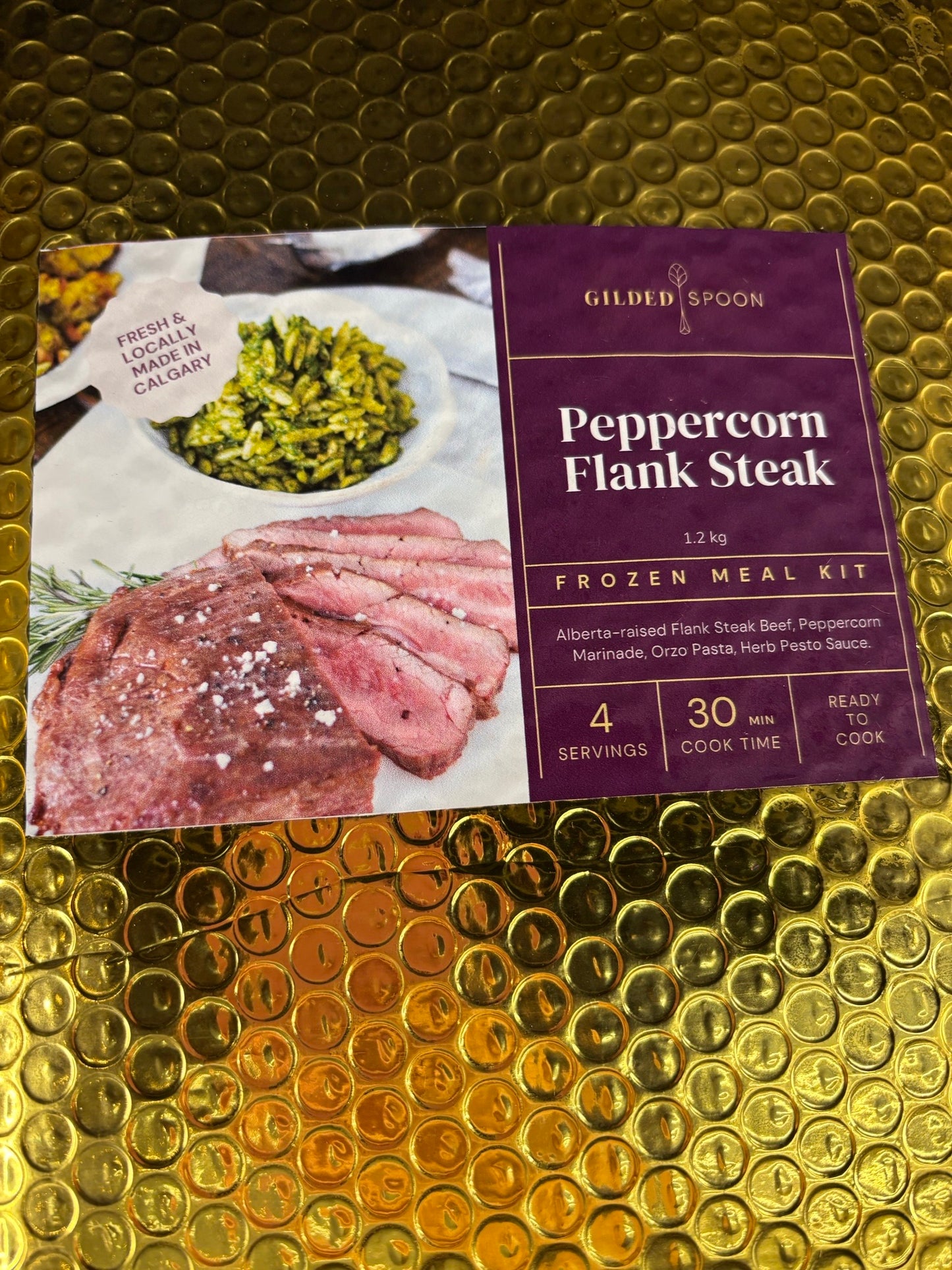 Gilded Spoon Gourmet Frozen Meal Kits - Serves 4