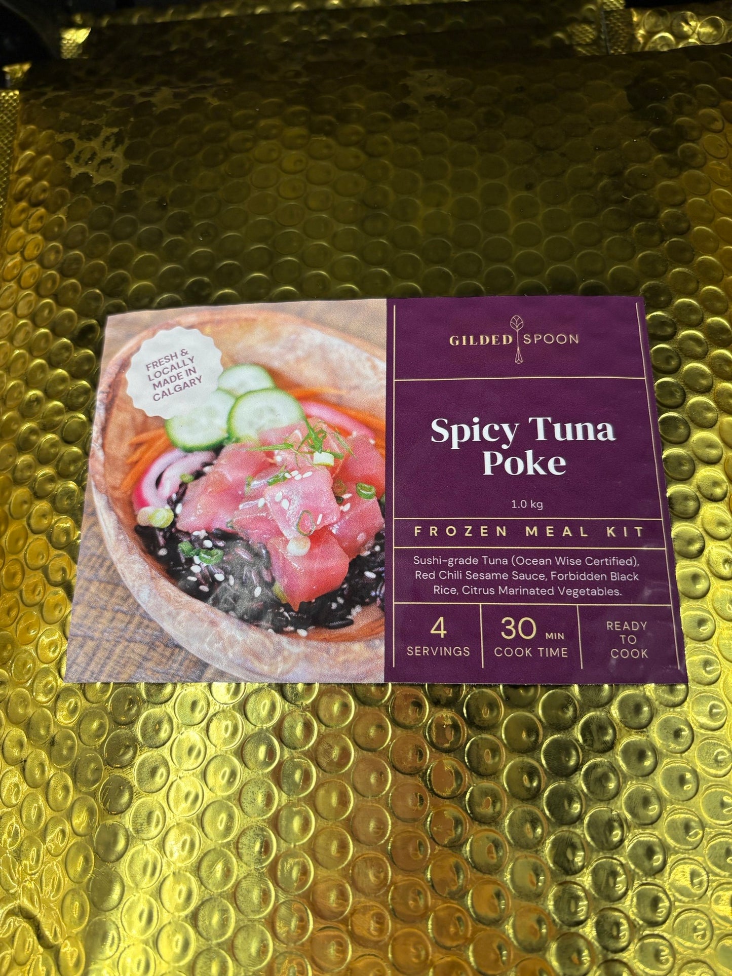 Gilded Spoon Gourmet Frozen Meal Kits - Serves 4