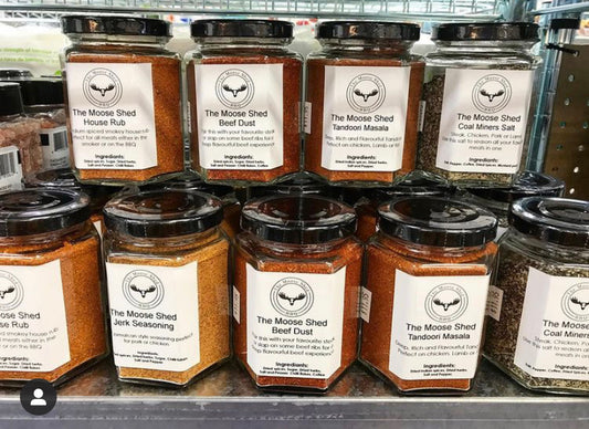 The Moose Shed Spice Blends